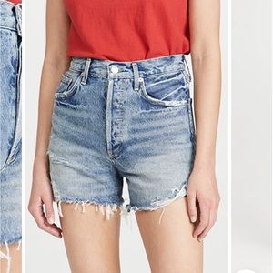 Agolde Dee Shorts Ricochet size 27 NWT